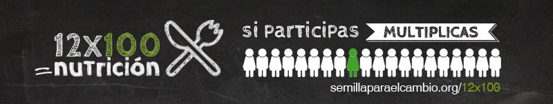 Semilla lanza la campaña 12×100 contra la desnutrición infantil