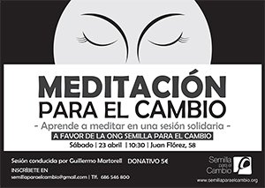 Guillermo Martorell dirige el sábado 23 en A Coruña una sesión de meditación solidaria