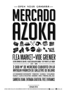 Mercado solidario Azoka en Bilbao