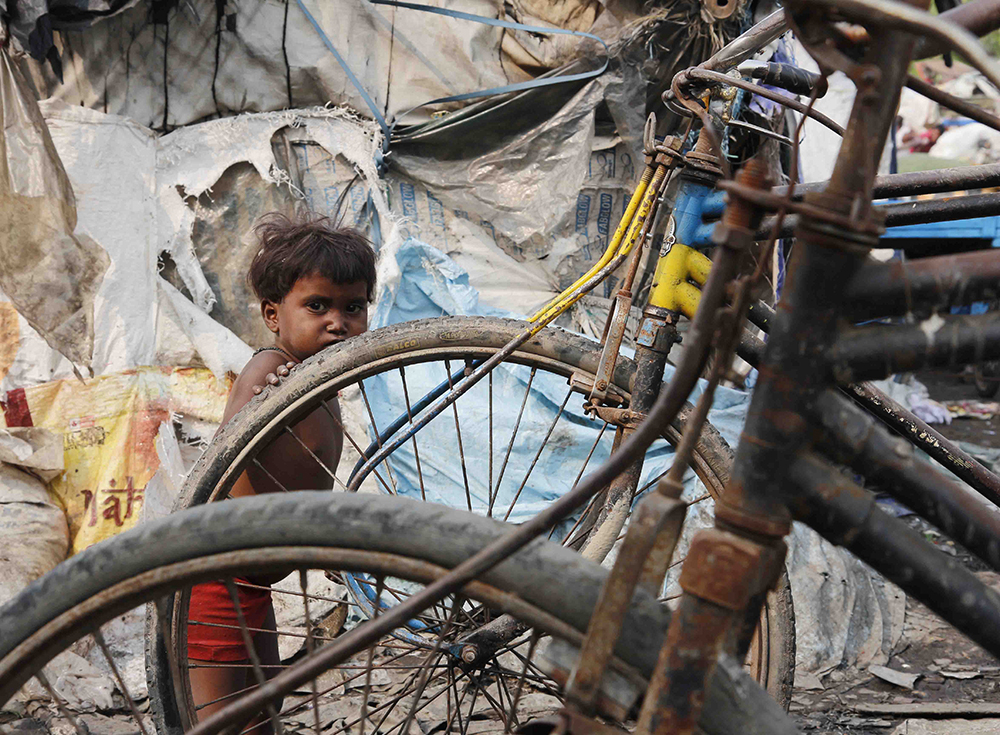 Pobreza Infantil - slums - India - Semilla para el Cambio