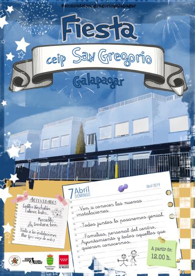 Cartel-fiesta-san gregorio galapagar