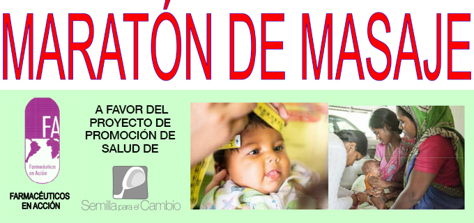 MARATON MASAJES - FARMACEUTICOS EN ACCION - SEMILLA PARA EL CAMBIO