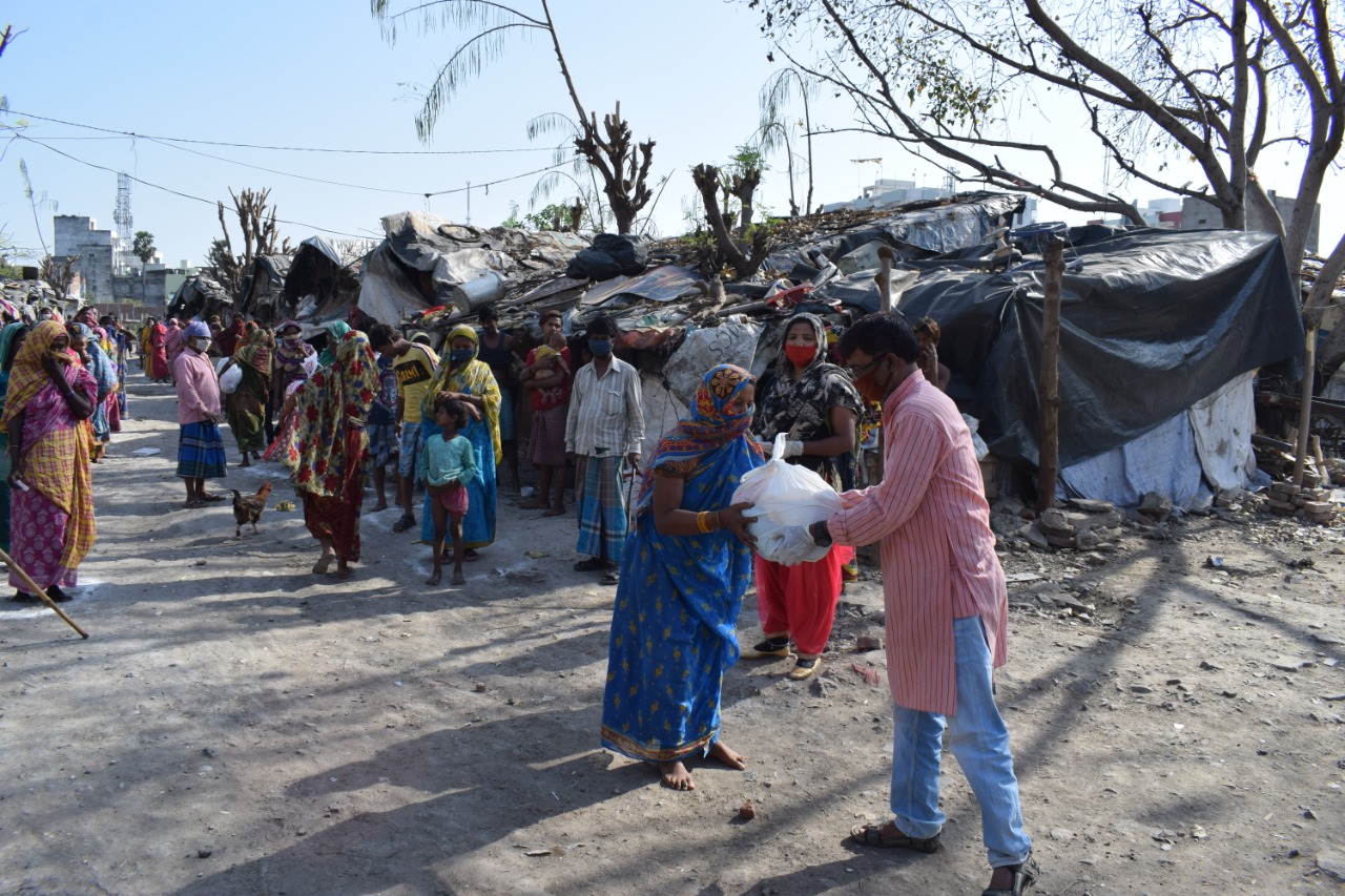 Semilla para el Cambio - Distribución alimentos slums 