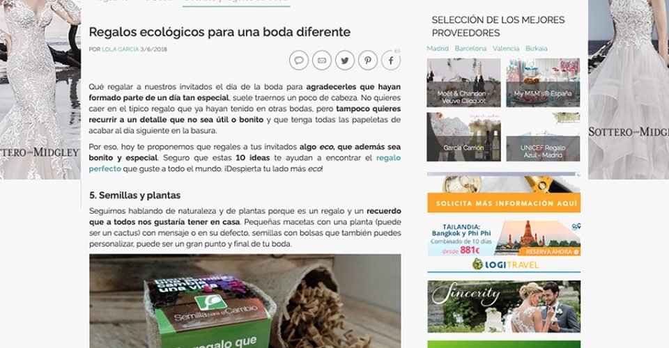 reportaje regalos ecologicos solidarios